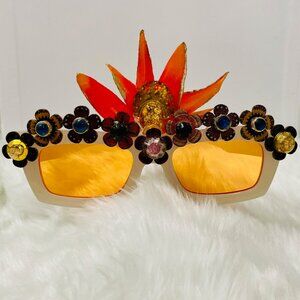 Sunburst Bloom Sunglasses by Drip Creations